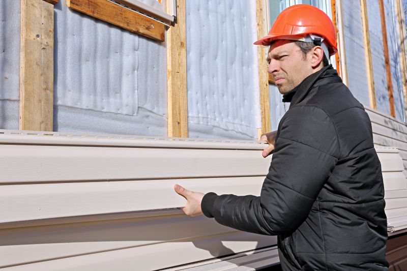 Professional Siding Installation on a Residential Home